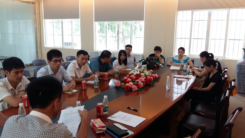 【校庆专辑】公司党总支召开“三严三实”专题教育工作座谈会
